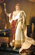 Francois Pascal Simon Gerard, Napoleon in Coronation Robes